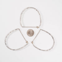 Labradorite - Faceted Beaded Bracelet