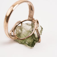 Moldavite - Ring