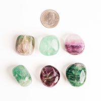 Mixed Fluorite - Tumbled Stone(s)