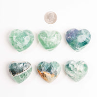 Fluorite, Green - Heart(s)
