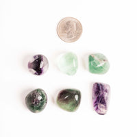 Mixed Fluorite - Tumbled Stone(s)