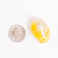 Yellow Prehnite - Polished