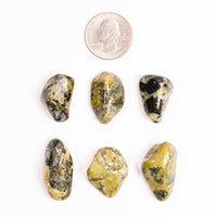Serpentine, Deep Green & Black - Tumbled Stone(s)