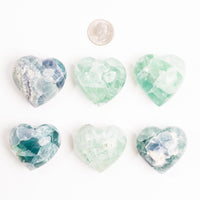 Fluorite, Green - Heart(s)
