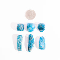 Apatite, Blue - Tumbled Stones