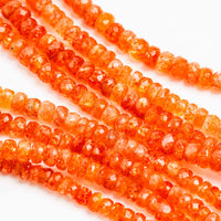 Sunstone - Faceted Beaded Necklace
