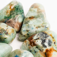 Azurite w/ Chrysocolla - Tumbled Stone(s)