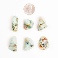 Azurite w/ Chrysocolla - Tumbled Stone(s)