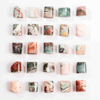 Jasper, Unicorn - Polished, Rounded Cube(s)