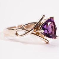 Amethyst - Triangular Cut, Ring(s)