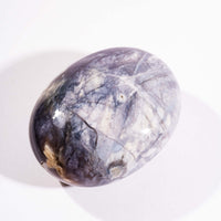 Purple Chalcedony - Palm, Polished