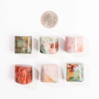 Jasper, Unicorn - Polished, Rounded Cube(s)