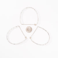 Labradorite - Faceted Beaded Bracelet