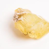 Heliodor w/ Mica - Terminated, Polished