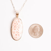 Pink Larimar + Natrolite - Pendant