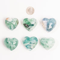 Fluorite, Green - Heart(s)