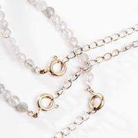 Labradorite - Faceted Beaded Bracelet