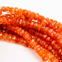 Sunstone - Faceted Beaded Necklace