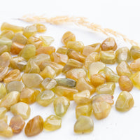 Heliodor - Beryl var. - Polished, Tumbled (Yellow-Green)