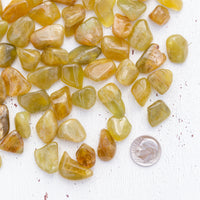Heliodor - Beryl var. - Polished, Tumbled (Yellow-Green)