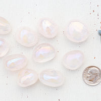 Rose Quartz - Angel Aura, Tumbled