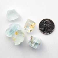 Aquamarine - Beryl Var. - Terminated, Small Crystals
