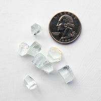Aquamarine - Beryl Var. - Terminated, Small Crystals