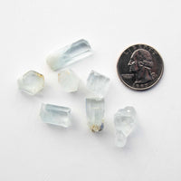 Aquamarine - Beryl Var. - Terminated, Small Crystals