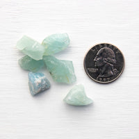 Aquamarine - Beryl Var.- Small, Rough