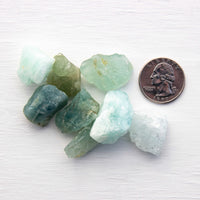 Aquamarine - Beryl Var.- Small, Rough