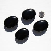 Obsidian, Black - Palm Stone