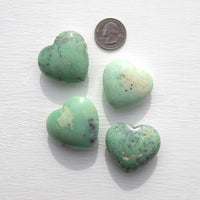 Chrysoprase - Hearts