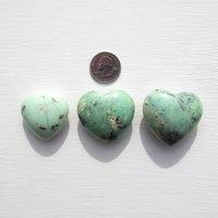 Chrysoprase - Hearts