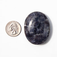 Iolite with Sunstone, Palm Stones