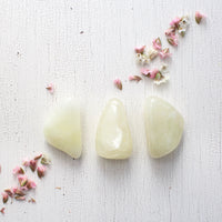 Quartz, Sulphur Included- Tumbled