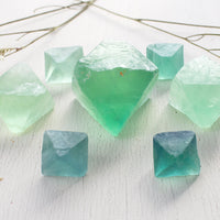 Fluorite - Green, Octahedrons