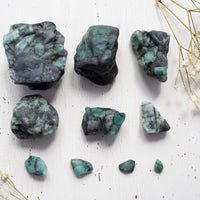 Emerald - Beryl var. - Rough