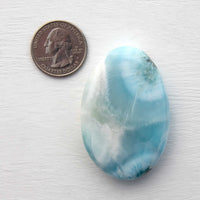 Larimar - AA-Grade, Palm Stone