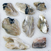 Mica - Yellow with some Black Tourmaline