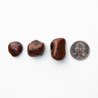 Obsidian, Mahogany - Tumbled