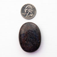 Ruby- Palm Stones, Polished