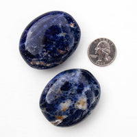 Sodalite - Palm Stones, Large