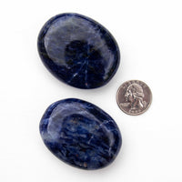 Sodalite - Palm Stones, Large