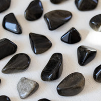 Obsidian - Golden Sheen, Tumbled