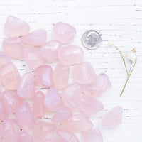 Chalcedony - Pink, AA Grade, Tumbled