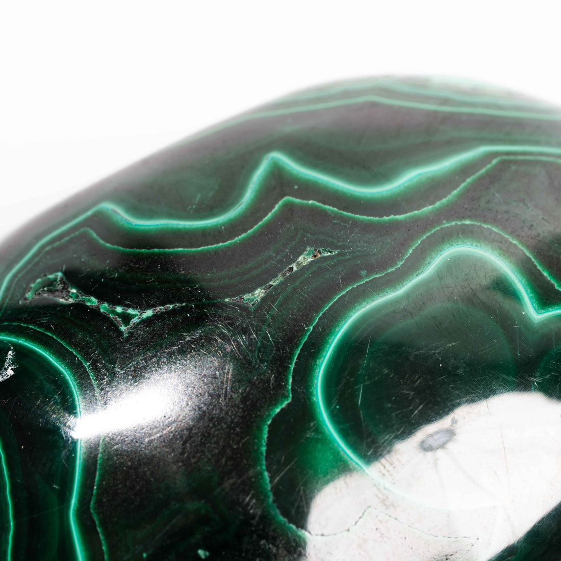 Chrysocolla w/ Malachite - Polished