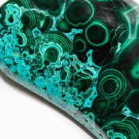 Chrysocolla w/ Malachite - Polished