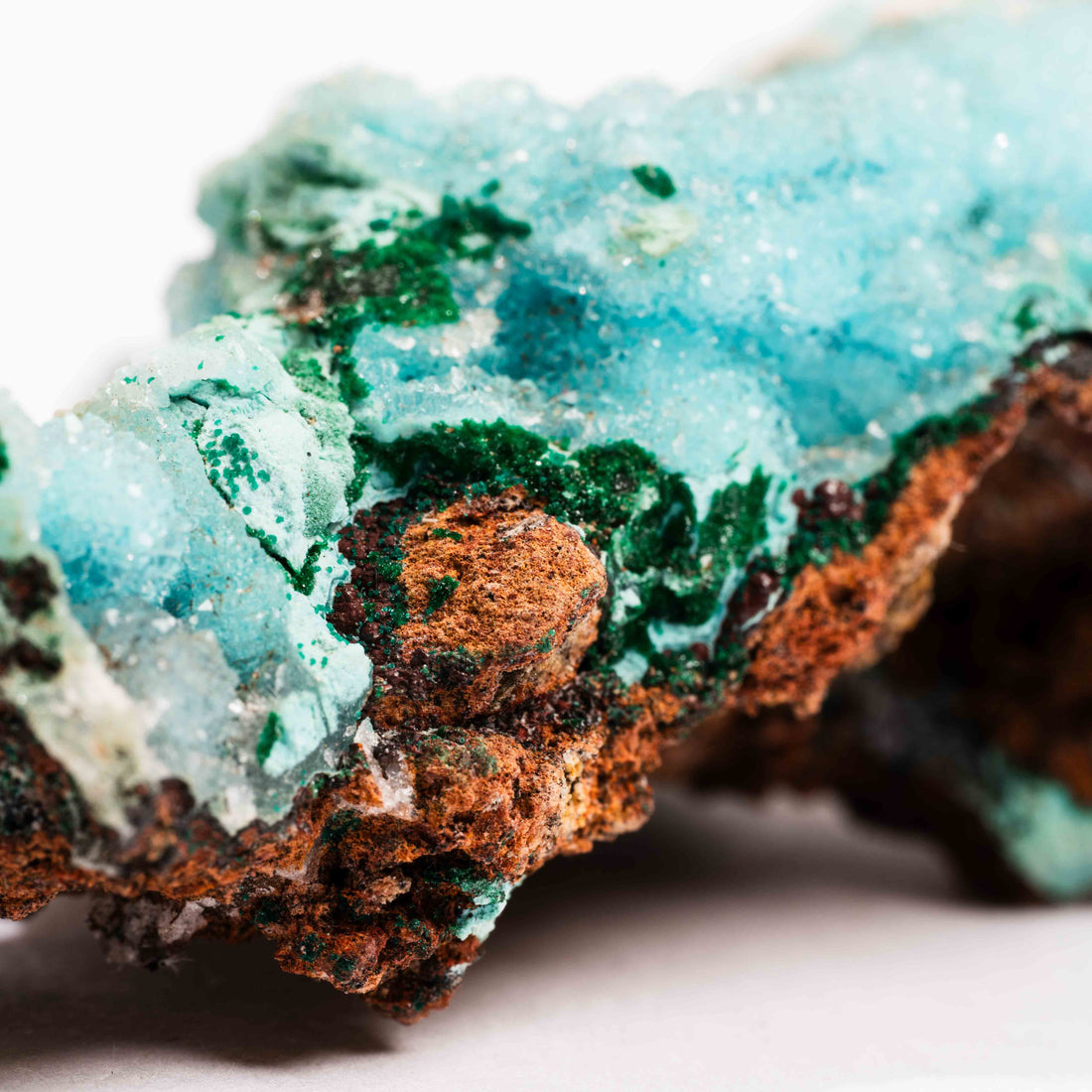 Chrysocolla w/ Malachite - Rough