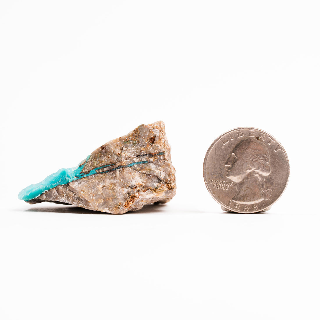 Chrysocolla w/ Malachite - Rough