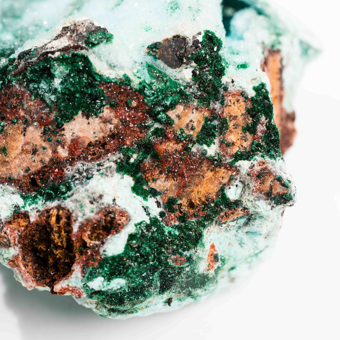 Chrysocolla w/ Malachite - Rough